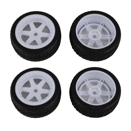 Team Associated Hoonitruck Wheels and Tires, rubber