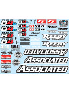 Team Associated RC8B4 Decal Sheet
