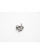 Hiro Seiko  Alloy Hex Socket Button Head Screw M3x14  (4pcs | Silver)