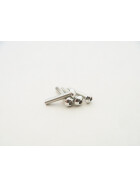 Hiro Seiko  Alloy Hex Socket Button Head Screw M3x20  (4pcs | Silver)