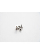 Hiro Seiko  Alloy Hex Socket Flat Head Screw M3x14  (4pcs | Silver)