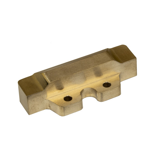 Team Associated DR10M FT Brass Rear Weight, 50g