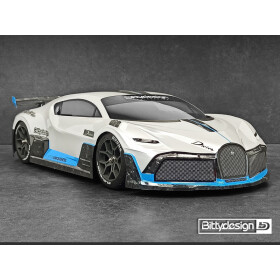 Bittydesign Divina Clear Body Shell for ARRMA Vendetta | Infraction Mega 1/8 RTR