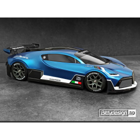 Bittydesign Divina Clear Body Shell for ARRMA Vendetta | Infraction Mega 1/8 RTR