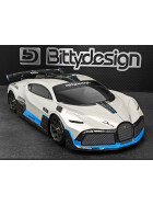 Bittydesign Divina Clear Body Shell for ARRMA Vendetta | Infraction Mega 1/8 RTR