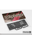 Bittydesign Universal Carbon Side Dams kit for 1/8 GT wing (2pcs)