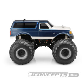 JConcepts 1989 Ford Bronco monster truck body (Fits - 7" width & 10.5" wheelbase)