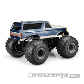 JConcepts 1989 Ford Bronco monster truck body (Fits - 7" width & 10.5" wheelbase)