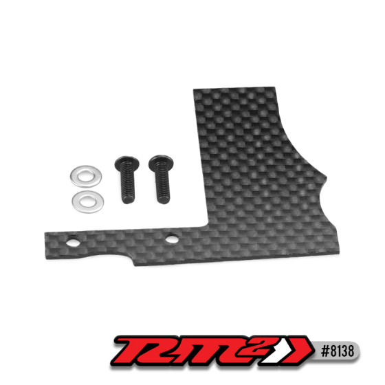 JConcepts RM2 MBX8R carbon fiber drivetrain rock guard