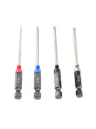 RUDDOG Metric Hex 1/4" Power Tool Wrench Set (1.5 | 2.0 | 2.5 | 3.0mm)