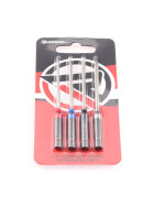 RUDDOG Metric Hex 1/4" Power Tool Wrench Set (1.5 | 2.0 | 2.5 | 3.0mm)