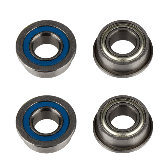 Team Associated FT Bearings, 5 x 10 x 4mm, flanged