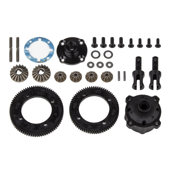 Team Associated RC10B74.1 LTC Differential Set, center