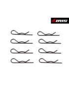 Iris Body Clips (8pcs)