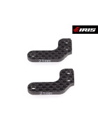Iris ONE Front Steering Arm Carbon Fiber - 21mm (2pcs)