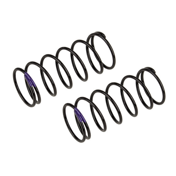 Team Associated Shock Springs, purple, 7 lb/in, L44mm