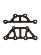 Team Associated Apex2 FT Top Plates, carbon fiber