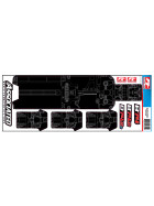 Team Associated RC10B74.2 FT Chassis Protective Sheet, printed