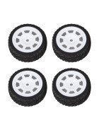 Team Associated Reflex 14R Hoonicorn Wheels and Tires, rubber