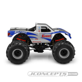 JConcepts 2010 Ford Raptor, Summit Racing BIGFOOT "Scallop" body (Fits – Losi LMT, Axial SMT10)