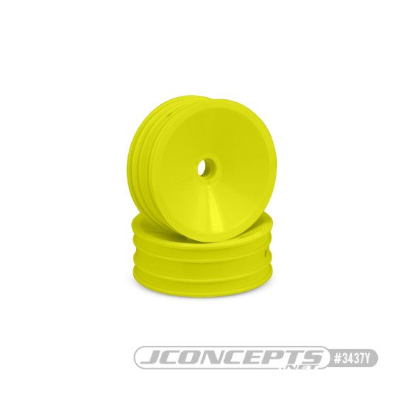 JConcepts Mono 1.9 RC10 front wheel, yellow