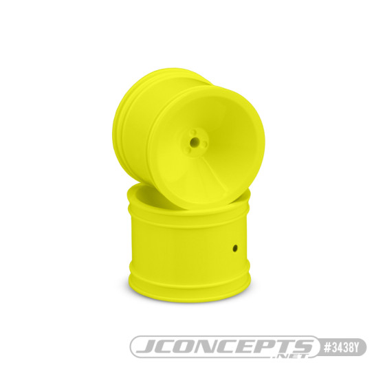 JConcepts Mono 1.7 RC10 rear wheel, yellow