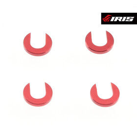 Iris 6x3x1.0mm Open Washers (4pcs)