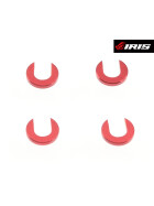 Iris 6x3x1.0mm Open Washers (4pcs)
