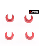 Iris 6x3x2.0mm Open Washers (4pcs)
