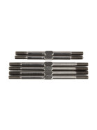 Team Associated T6.4 | T6.2 FT Titanium Turnbuckle Set, 3.5mm