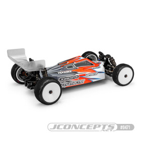 JConcepts S2 - Schumacher Cat L1R body w/ Carpet | Turf wing