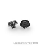 JConcepts Fin, 13mm spring cup, 5mm off-set - black