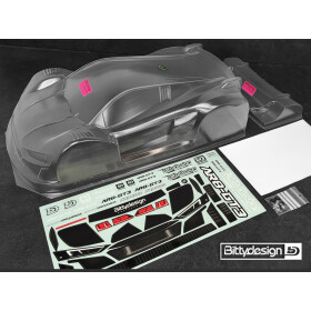Bittydesign AR8-GT3 1/8 GT clear body 325mm (LW | 1mm)