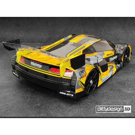 Bittydesign AR8-GT3 1/8 GT clear body 325mm (ULT | 0.75mm)