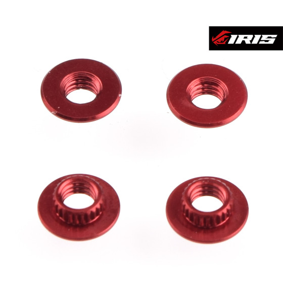 Iris Aluminium M3 Thread Inserts (4pcs)