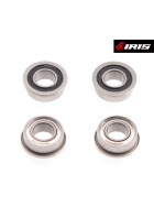 Iris 4x8x3mm Flanged Ball Bearing (4pcs)