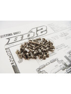 Hiro Seiko BD12 Titanium Hex Socket Screw Set