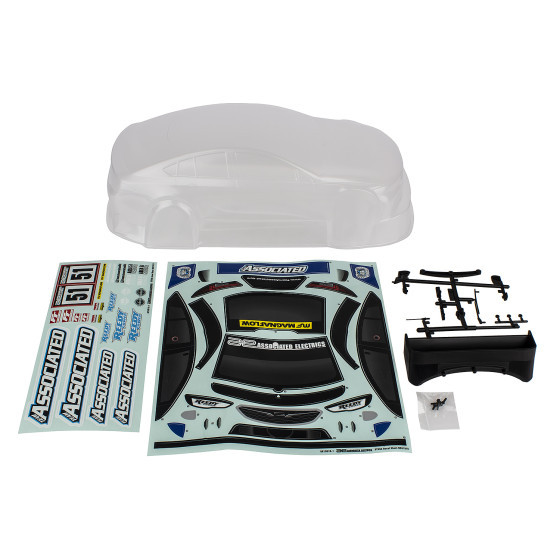 Team Associated Apex2 Sport ST550 Body, clear