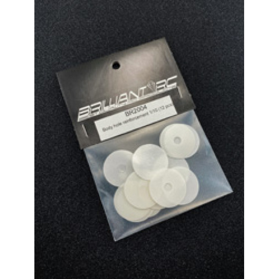 Brilliant RC Body hole reinforcement 1/10 (12 pcs)