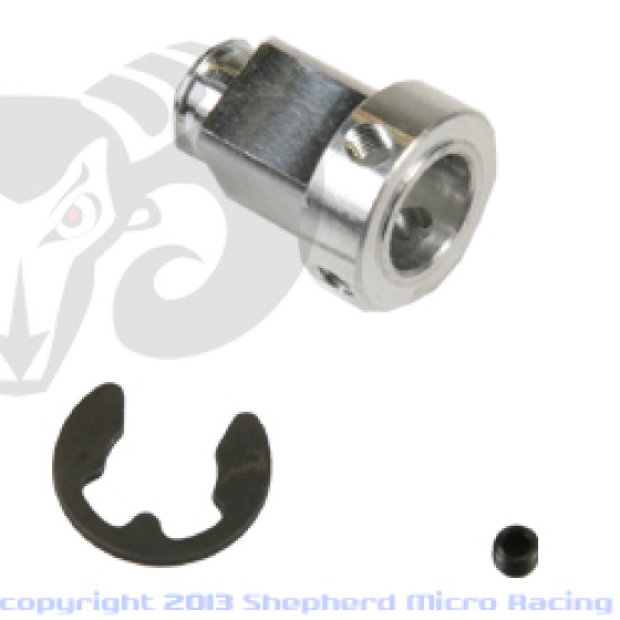 Shepherd Pulley adapter 8mm 18T - aluminum