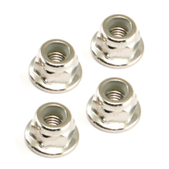 Shepherd Self-locking nut M4 with flange (4)