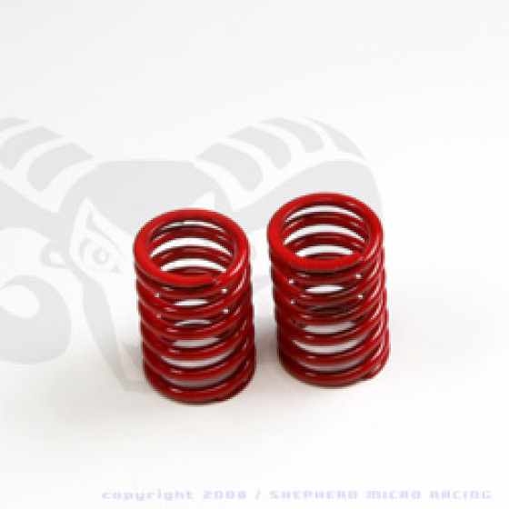 Shepherd Shock spring rear red - V8 hard (2)