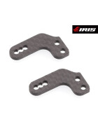 Iris ONE.05 FWD CF Front Steering Arm (2pcs)