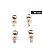 Iris 5x4.5mm M2.5 Ballstud (4pcs)