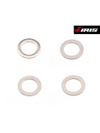 Iris 3x6x0.5mm Steel Washer (4pcs)
