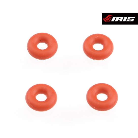 Iris Shock O-Ring 1.8x1.9mm (4pcs | red)