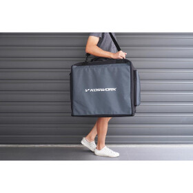 Koswork 1/8 Dual Drawer PP Frame Buggy/Onroad Car Bag (1/8, 2 Large)