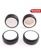 Sweep D-R3 Highend compound Pre-glued TC Rubber tires (D-36deg | EXP-SX Inserts | 4pcs)