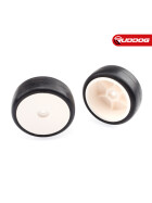 Sweep D-R3 Highend compound Pre-glued TC Rubber tires (D-36deg | EXP-SX Inserts | 4pcs)