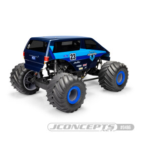 JConcepts 1985 Ford Aerostar, Racer, 12.5" to 13.0" WB (Fits - Losi LMT, Axial SMT10, 12.5” to 13.0” WB)